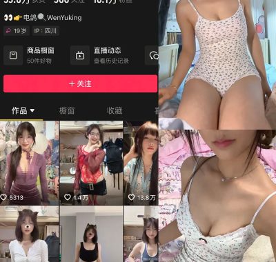 抖音 WenYuking 微密圈 001期 【20P2V】